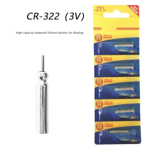 Pila de botón CR425 CR322 para pesca electrónica miniatura 4