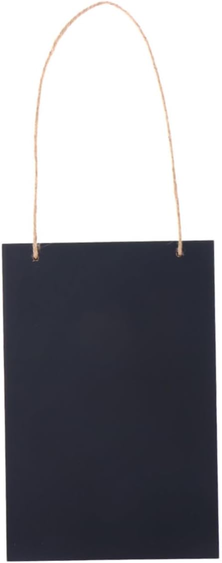 Wood Chalkboard Sign 20x30x0.5cm Wood Hanging Blackboard
