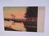  Worpswede. Abendruhe. S. Wencke. Künstlerkarte. AK.