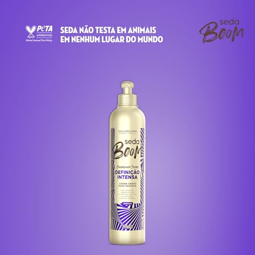 Seda Salon Line Creme Pentear Boom Definicao Intensa 350Ml