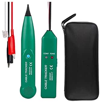 Cable Tracker, Kabelbruch Suchgerät, MS6812 Telefonleitung Tracker, Professionell Netzwerk Kabeltester, Tester Kabel Tracker für Durchgang des Testschaltkreises und Überprüfen von Kabeln