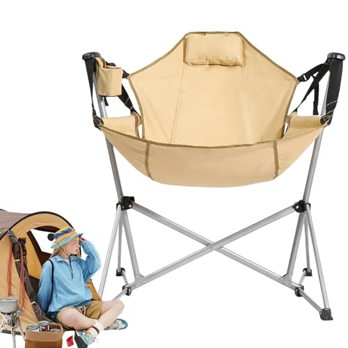 Chaise à bascule de camping robuste et durable avec structure en métal léger - 6