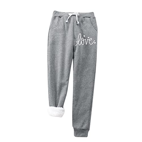 Pantalon en velours femme taille haute chaud stretch doublure polaire thermique D L