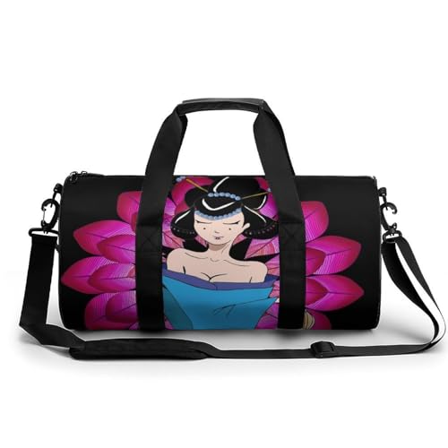 Sac de gym femme grand volume résistant pour voyage léger et weekend