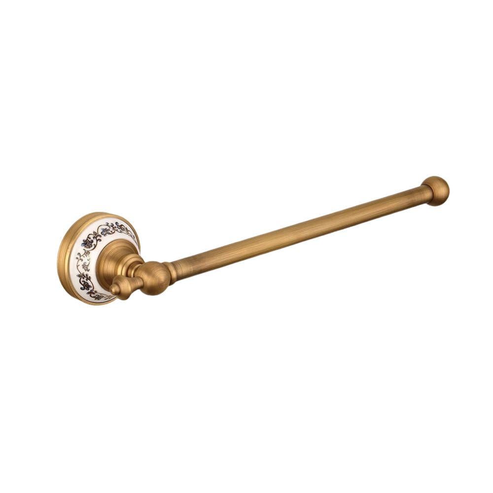 Kit porte-brosse à dents et barre de serviette bronze : finissez-en avec le désordre