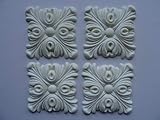 molduras resina Decorativo Edwardian Clover Applique resina rosas muebles moldura