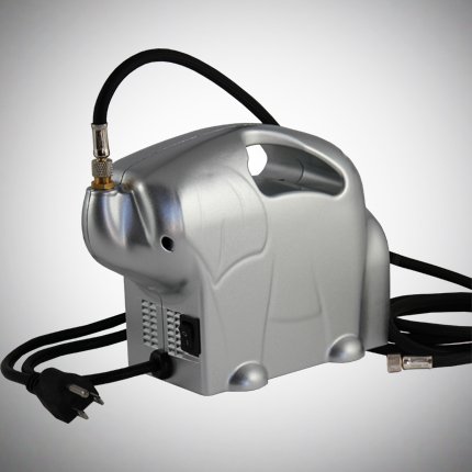 Multi-purpose Airbrush Air Compressor with Air Hose & Brush Holder