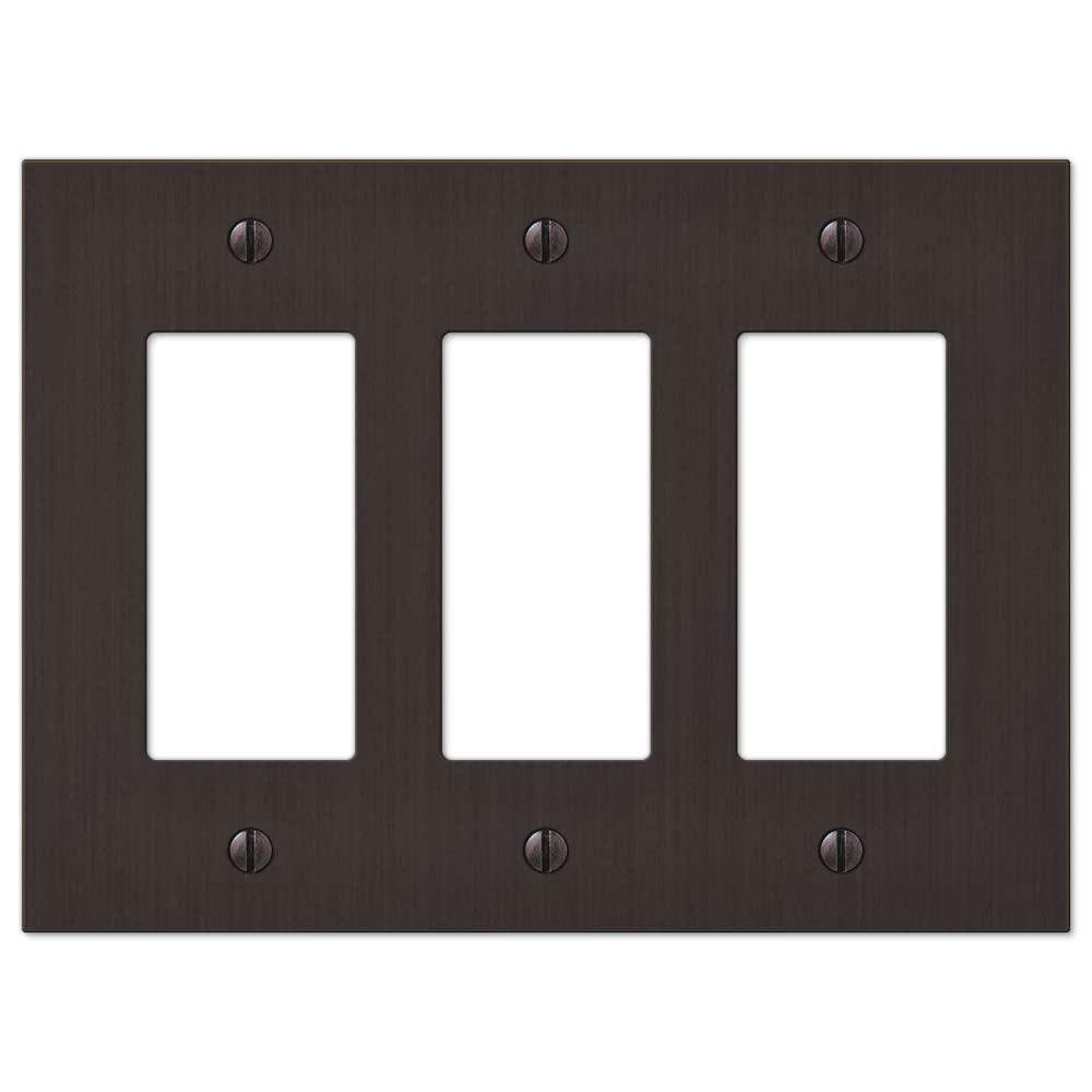 Plaque murale 3 bascules fonte Amerelle 55RRRDB pour remplacer plaque plastique jaunie