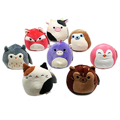 Squishmallows Forest & Twelfth Set of 8 5 inches Fun and Adorable Plush