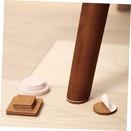 ULTECHNOVO 104piezas Alfombra Silenciosa De Fieltro Grueso Almohadillas Protectoras para Sillas y Mesas Protector De Suelo Antideslizante para Living y Dormitorios - imagen 8