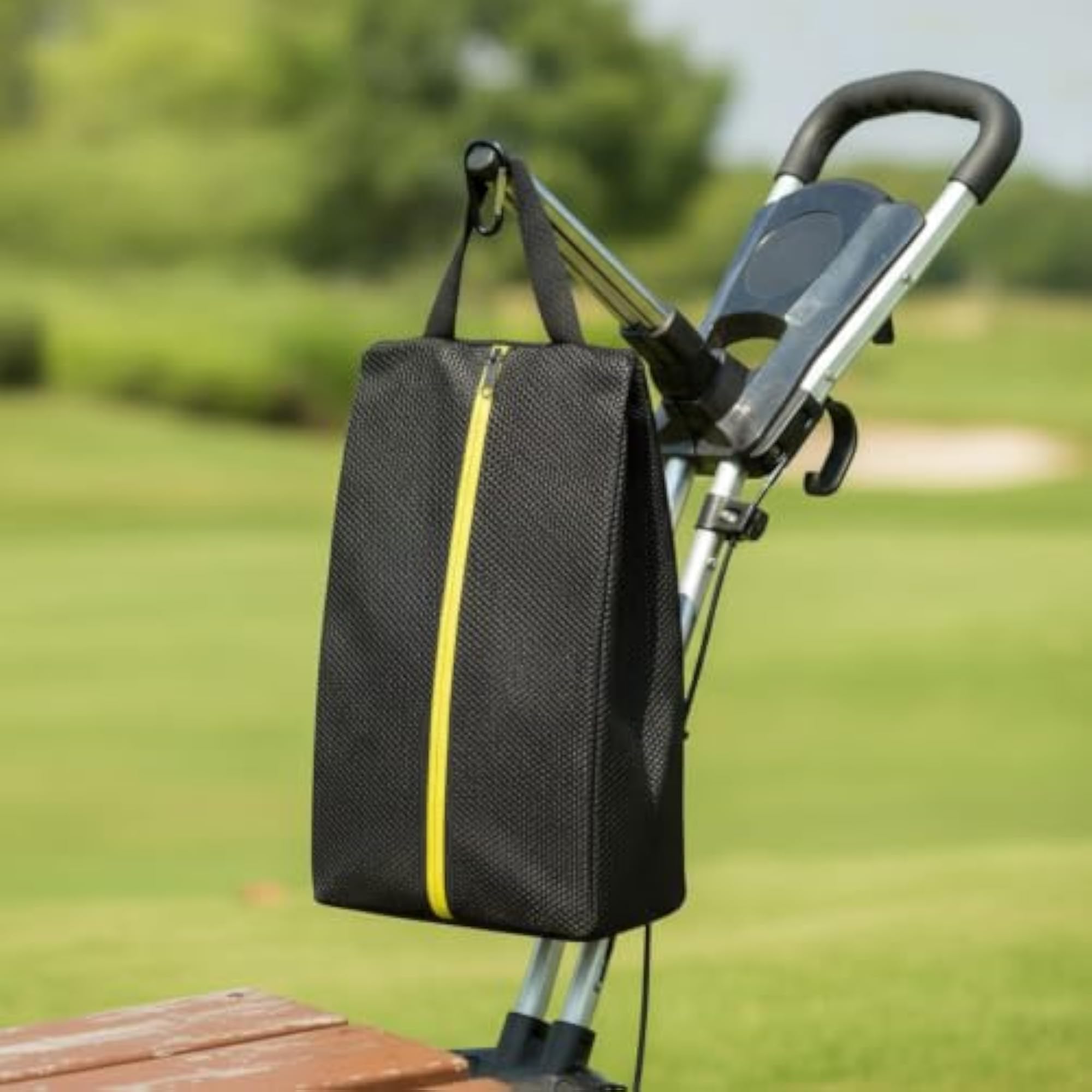 Portable Shoe Storage Bag with Carabiner