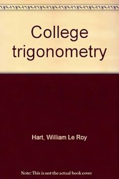 Hardcover College trigonometry Book