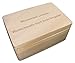 Produktbild MidaCreativ Aufbewahrungsbox/Holzkiste m. Deckel Gr. 1 Kiefer incl. Lasergravur nach Wunsch
