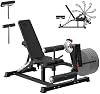 Banco de pesas ajustable Finer Form GLX con extensión de piernas y máquina de curl | Capacidad del banco de 544 kg, capacidad de extensión de piernas de 150 kg, diseño FID, almohadilla para predicador, entrenamiento de cuerpo completo, incluye guía de ejercicios 2