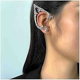 Goth Elf Studs Ohrringe sind aus hochwertigen Legierung, robust und langlebig, schöne Beschichtung macht sie hell und nicht leicht zu verblassen.Packung mit 1.Right Ohr.