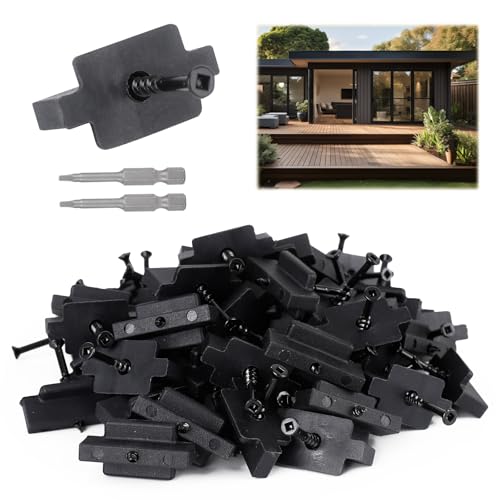 Yeipower 125PCS Hidden Fasteners