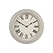 Price comparison product image Jones Clocks® The Opera House Extra Large Wall Clock With Roman Numerals - Classic Design Perfect for Home/Kitchen/Living Room 50cm (Light Grey)