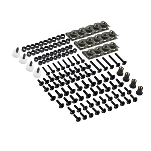 �o�C�N�p�l�W Compatible With Yamaha For YZF For R1 For R15 For R25 For R3 For R6 177 �� For M5 M6 �l�W�I�[�g�o�C�{���g�l�W�����ȃ{���g(Black)