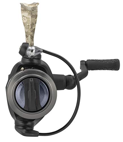 Lews Fishing Ahc200 American Hero Camo Speed Spinning Reel, 6.2: 1 Gear Ratio, 6 Bearings, 31" Retrieve Rate, Ambidextrous, Boxed, Black, One Size #TOP1