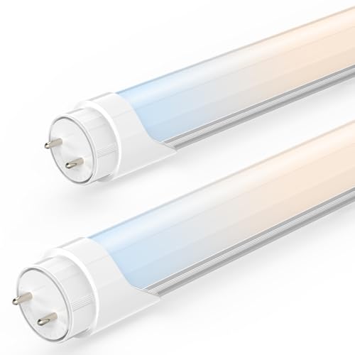 JESLED 18 F15T8 LED Replacement Bulb 6CCT Selectable 3000K-6500K 2 Pack