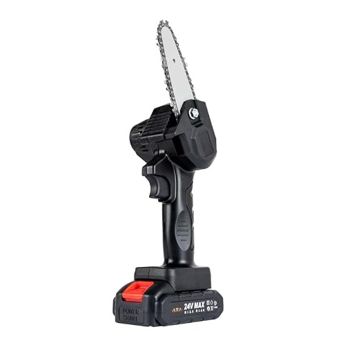 One-handed saw small household rechargeable chainsaw electric chainsaw outdoor gasoline-free logging saw mini tree saw