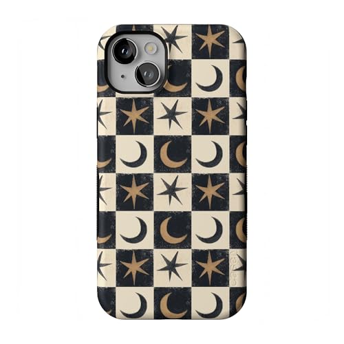 Casely iPhone 13 Mini Case | Mystic Moonstar | Black Celestial | Bold Protective Design | MagSafe Compatible Design
