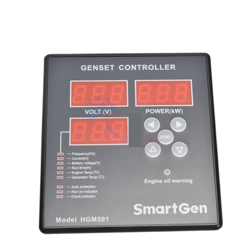 1 pz HGM501-S03 Gruppo elettrogeno a benzina monofase con avvio automatico e arresto, regolatore digitale KP501-S05, piccolo generatore