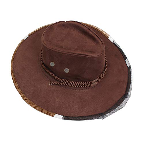 ABOOFAN 9 Stück Anti-Bienenhut-Kopf-Gesichtsschutz, Imker-Schleier, Cowboy-, Bienenhut, Gesichtsbedeckung, Halsschutz… – Bild 3