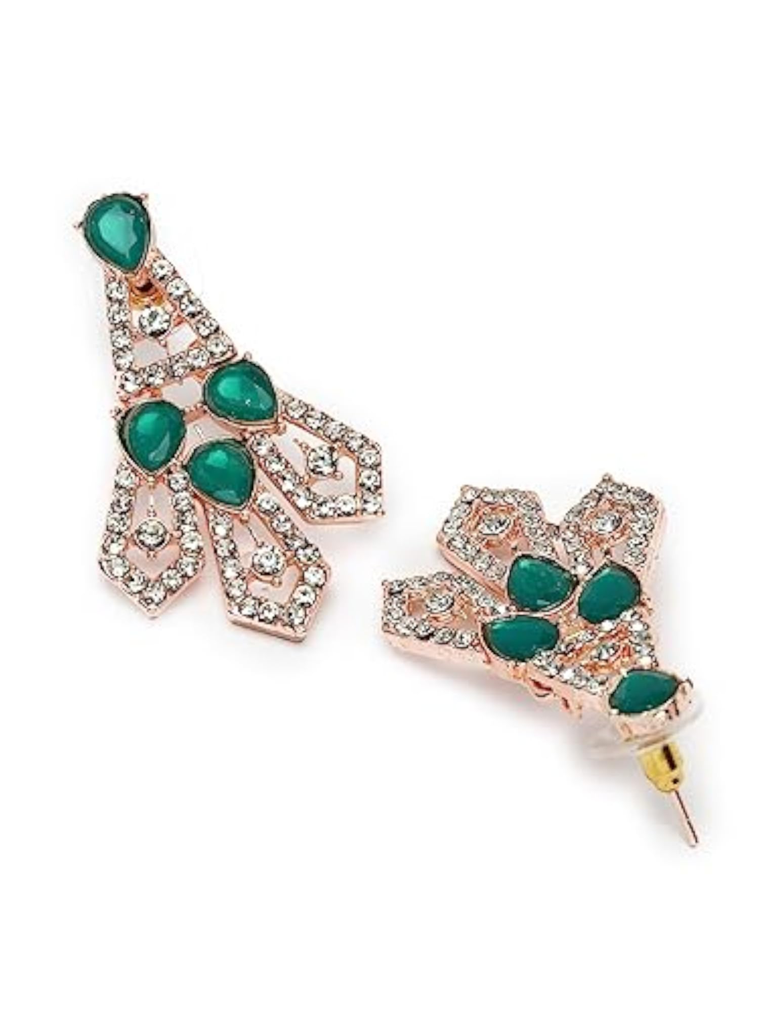 AD Stones Necklace Set with Earring and Maangtika
