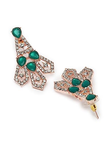 AD Stones Necklace Set with Earring and Maangtika