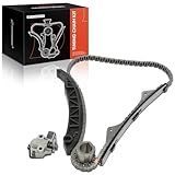 A-Premium 5PCS Engine Timing Chain Kit W/Sprocket & Tensioner & Guide Compatible with Chevrolet Spark 2013 2014 2015 - L4 1.2L