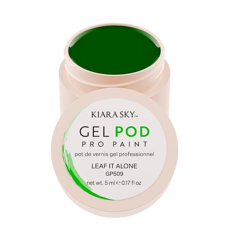 KIARA SKY Gel Paint Pod for Nail Art 0.17 fl oz - Leaf It Alone