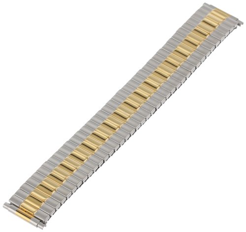 Voguestrap Tx462T Allstrap 16-22Mm Two-Tone Long-Length Bold Wide Expansion Watchband #TOP22