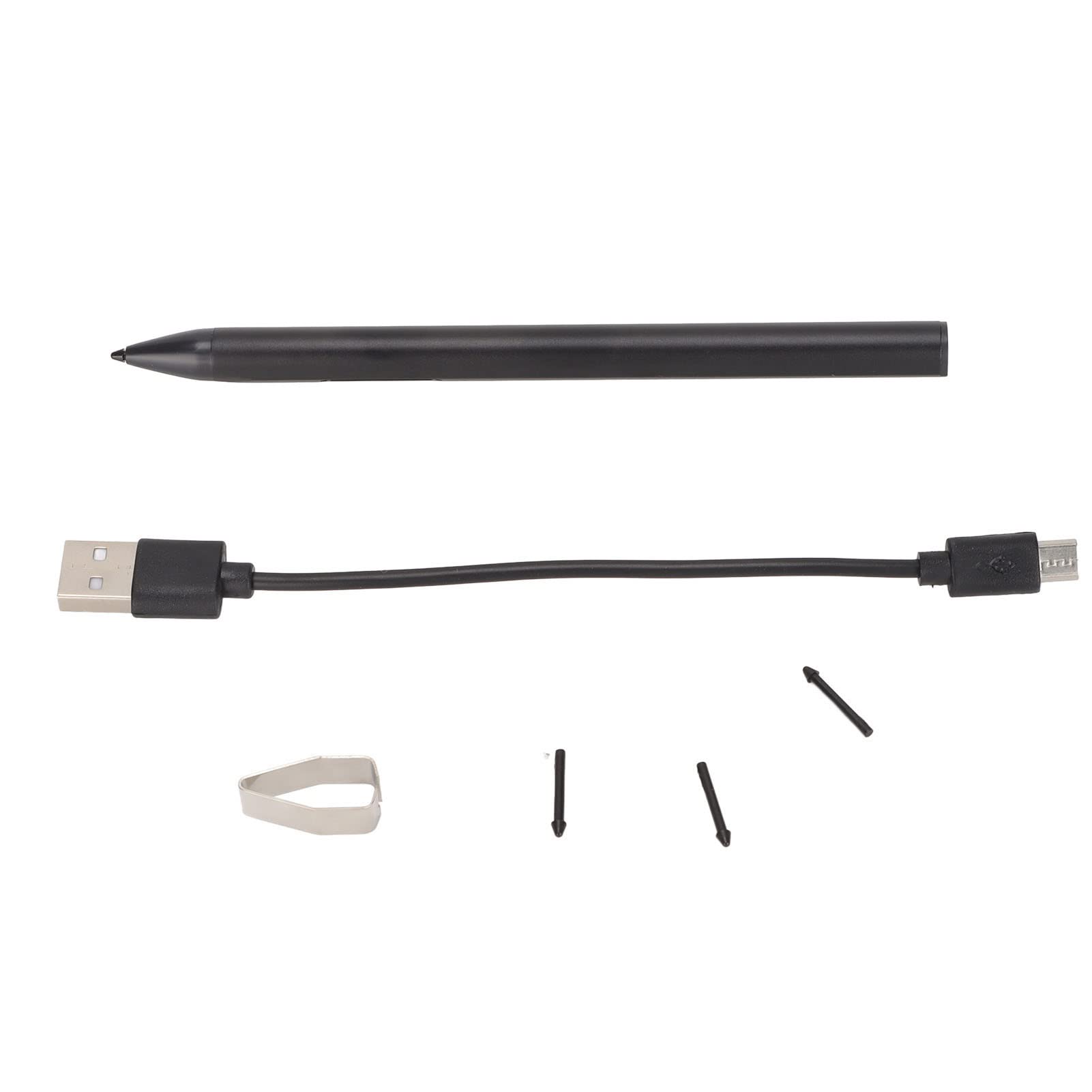 Cryfokt Lápiz óptico para Tableta Digital con Función Magnética Anti-mistouch para Dispositivos y (Black)