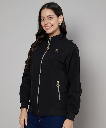 Image of eKools Nylon Full Sleeve Solid Women's Jacket