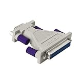 mit 2 abschraubbaren Muttern Hama Maus-Adapter (D-Sub 9-pol. auf D-Sub 25-pol.)