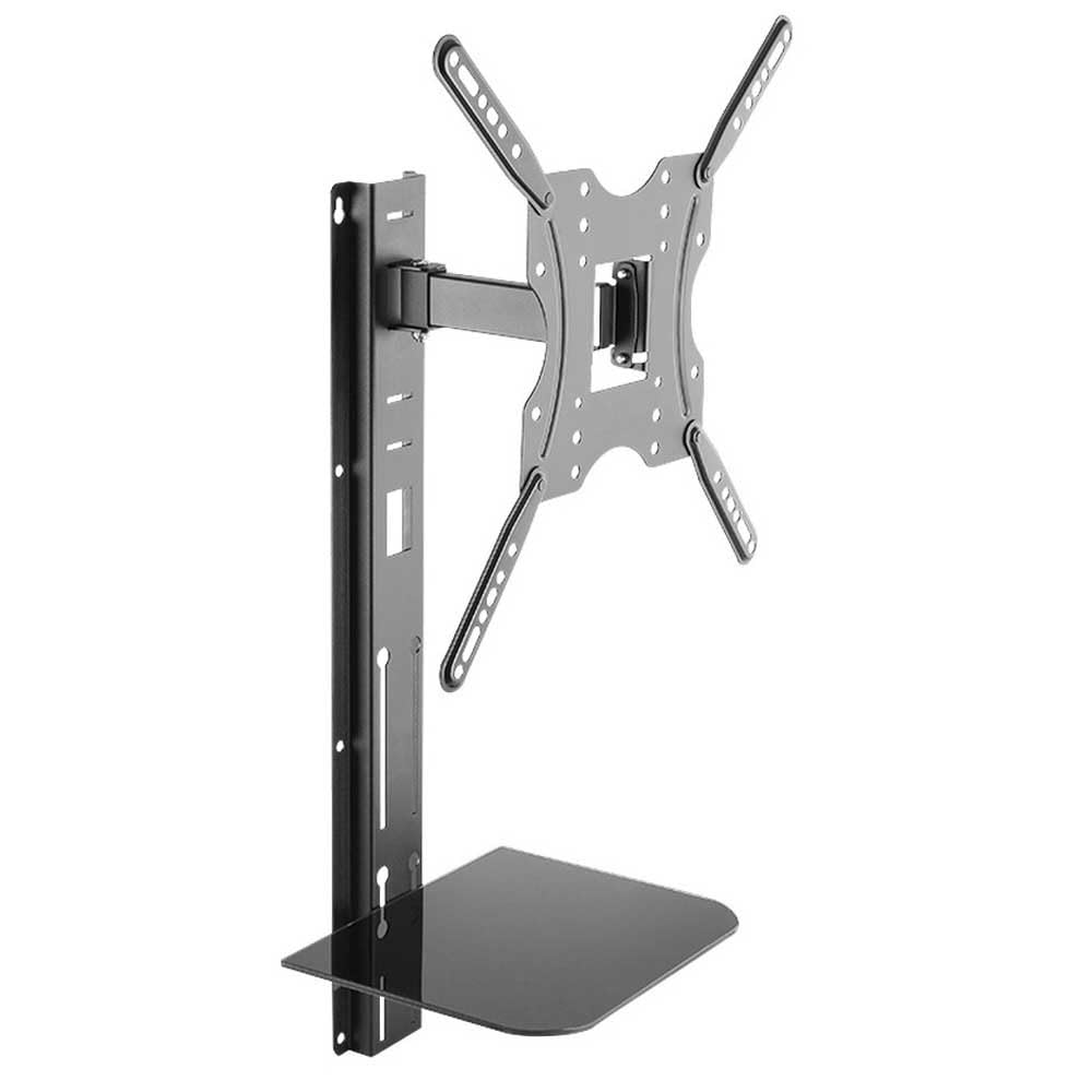 LogiLink BP0048 supporto da parete per tv a schermo piatto 139,7 cm (55") Nero, Acciaio inossidabile