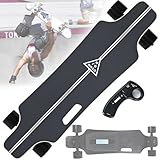 vnmudzeo Skateboard éLectrique Longboard 35 Km/H, Autonomie Maximale 16 Km/22 Km/30 Km, Skateboard...