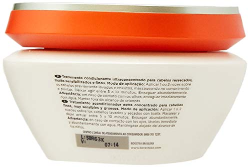 Nutritive Máscara Masquintense Finos 200g, Kerastase