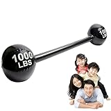 Inflatable Dumbbell Kids Weights, Lifting Strongman Fancy Sports Props Dress Accessory, Fake Barbell Fake Dumbell For Circus Inflatable Sports Props Party Decoration Black