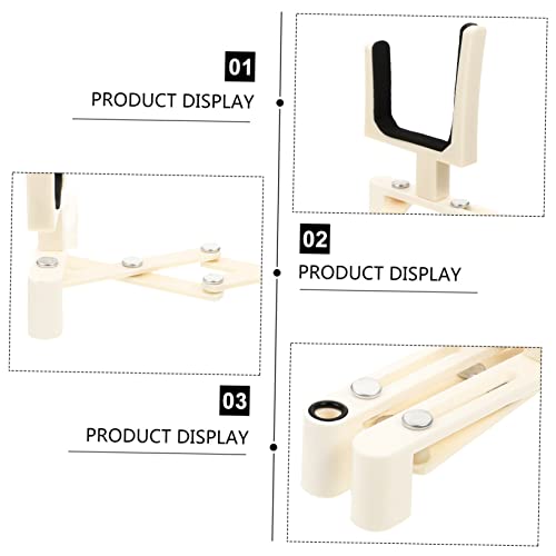 WHAMVOX 1 peça suporte de violino para partituras, suporte portátil dobrável para violino, suporte d