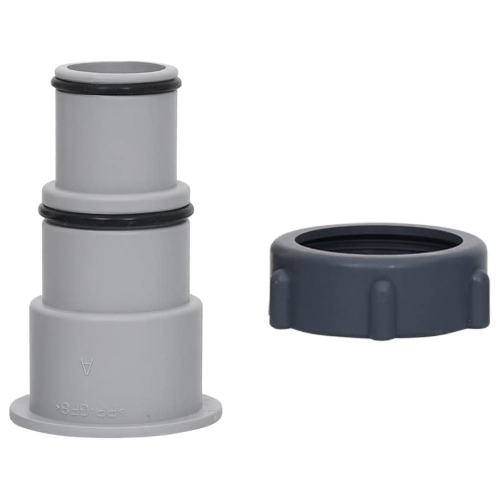 KKXXYQFC Adaptador para Manguera de Piscina, Plástico, Pack de 2, 32/38 mm, para Bombas de Depuración de Piscinas Intex Bestway, Piscina de Jardín, Limpieza y Cuidado de Piscinas