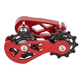Photo Gallery niceminiwall ruota posteriore per bicicletta, cambio a velocità singola, per biciclette da 8 a 12 velocità, regolabile, in lega di alluminio, colore nero, rosso, blu, viola (rosso) Photo Gallery niceminiwall ruota posteriore per bicicletta, cambio a velocità singola, per biciclette da 8 a 12 velocità, regolabile, in lega di alluminio, colore nero, rosso, blu, viola (rosso)