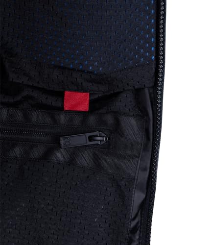 Image of Rynox Urban X Jacket - Mesh Motorcycle Riding St|ard Length Jacket | Impact Protection | Abrasion Resistance - Dark Hex Camo Black, Small