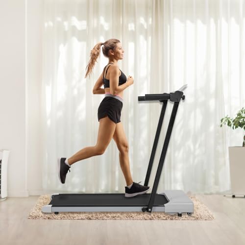 Caminadora plegable eléctrica para casa 2.0HP 265 lb