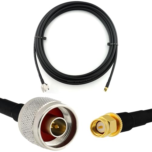 Câble coaxial N mâle SMA 12m HF240 pour réparer la perte de signal de votre routeur 4G