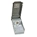 GE T030N Single Outlet Power Inlet, 120/240 VAC, 30 A, NEMA 3R, Galvanized Steel