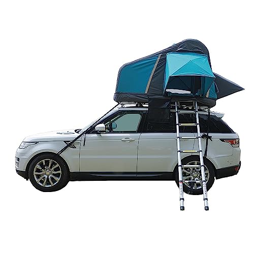 Carpa hinchable portátil impermeable para techo de auto miniatura 4