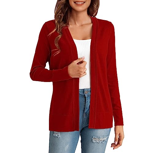 Uwdiohq Blusas Encaje Ofertas Cárdigan Largo Mujer Primavera Chaleco De Mujer Acolchado Bleiser De Mujer Elegante Ropa Enfermera Mujer Chaqueta De Mujer Vaquera Regalo Mujer Cumpleaños