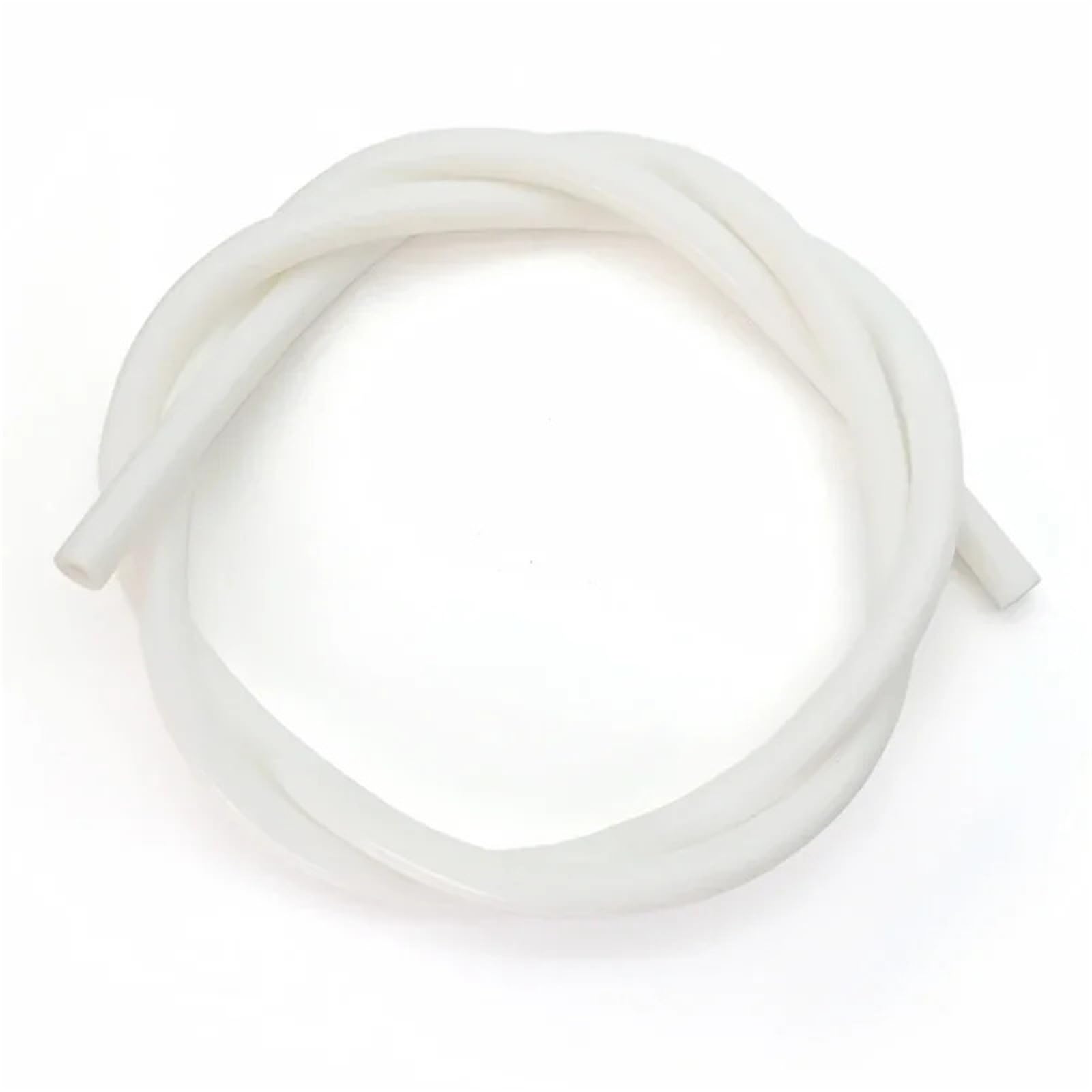 Rubber Tubing Heat Resistant Colorful Food Grade Silicone Tube ID 4 5 6 7 8 9 10 12 16mm 1M Odorless Anti-Ageing Soft Drink Water Hose Hose(White,1M_OD 10XID 8MM)